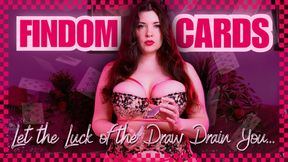 Findom Cards: Draw and Drain 5