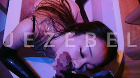 POV - Jezebel teasing + cum on face