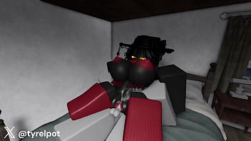 Roblox furry catgirl bed sex