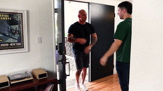 Why his fellow straight friend would be watching gay porn... unless...