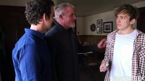 Family Reunion - Stepgrandpa, Stepdad, and Stepson Anal with Dale Savage, Bar Addison, Greg Mckeon