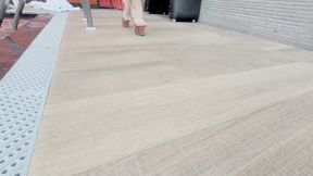 A SUPER HEAVY FOOT GAGGING SESSION FOR PAOLA - BY MORENA ROSA - CLIP 1