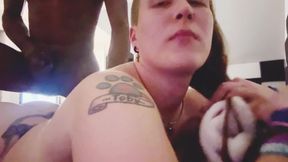 She get her pussy ate and fucked by the elf