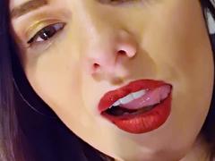 Amateur striptease and Solo masturbation