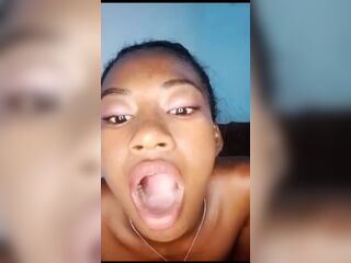 That babe sucks well and swallows his cum at the end