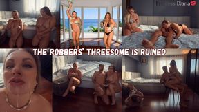 The robbers' threesome is ruined MP4