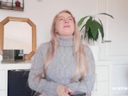 Ersties - Blonde Babe Anna Talks About the First Time She Squirted