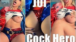 'Busty Babe Harley Quinn Takes You for a Wild Ride in Guided Jerk Off Game'