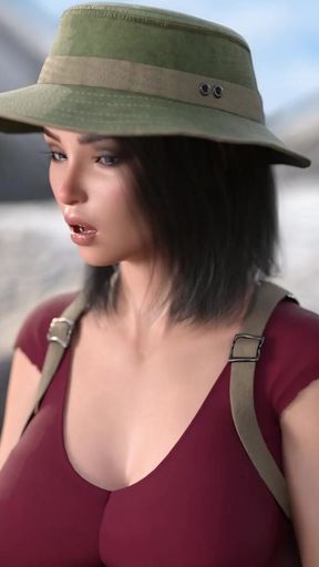 Having a Hard Time - a Hot Futa Gets a Gloryhole Blowjob - XXX Gameplay #8