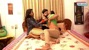 Best Friends Having Hardcore Threesome Sex
