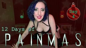 DAY 4 - 12 DAYS OF PAINMAS - Christmas CBT & Pain Play Slave Tasks by Miss Faith Rae with BDSM Instructions & Femdom POV - HD 1080p MP4