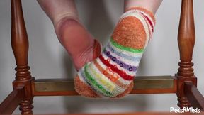 ShortLivedTyranny Under the Chair Sock Tease
