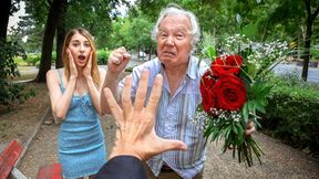 ”I was ready to pay the mean old fart for that tight muff…”