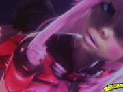 Melona and Gray 3D HENTAI Crossover Series