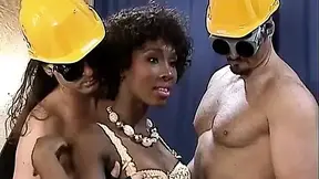 This Ebony Babe From Germany Got Double Penetrated