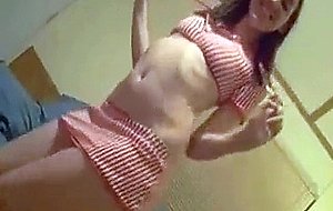 Tight amateur teen stripteases to hip hop