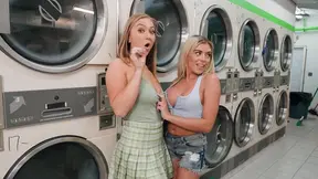 Callie & Vivian Share Cock Passionately in Public Anal Threesome Bliss