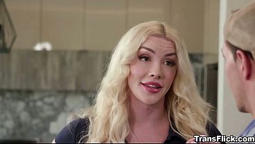 Leah Hayes offering to let Rokco see the panties shes wearing right now and she even lets him smell it more