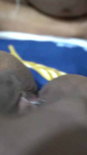 Desi Indian Kavita Close up Creampie Fuck with Shaved Pussy and Pussy Licking Close up and Blowjob
