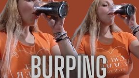 Burping while drinking soda