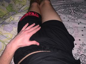 I decided to masturbate before going to bed