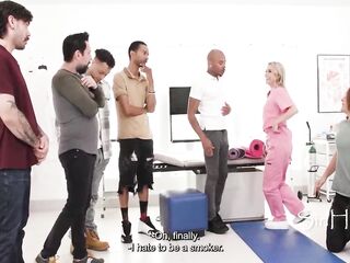 Resuscitation to Spunk fountain (Unexpected GROUP SEX Fuckfest Erupts)