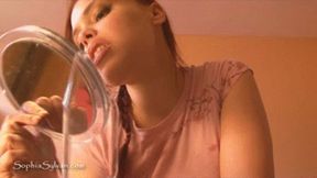 Checking My Mouth in The Mirror- Voyeur 480p mp4