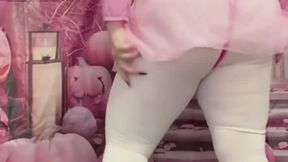 Princess Striptease N Cum