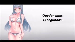 JOI Gameplay. Yo juego y tu te masturbas. Spanish game.