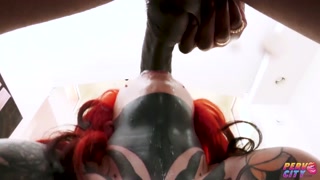 BBC Anal Creampie For Hot Tattooed Vixen Lorelai Leigh