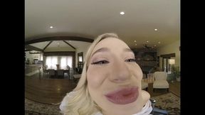 Blake Blossoms enjoys NYE threesome with big cock and large boobs