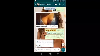 Que sexy es Dayanna por videollamada. Ella se puso caliente hablando Por WhatsApp y termin&oacute_ desnuda masturb&aacute_ndose para m&iacute_. IMPERDIBLE