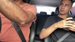 Step Uncle Gabe Fucks Me in the Backseat - Gabriel Martins