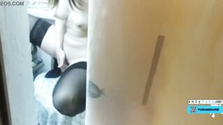 Caught step sister masturbating and squirting rough