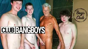 Grandpa Frank in Charge of Horny Twinks by Club
