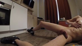 Touch Insane Pee On My Youthfull Thin Figure
