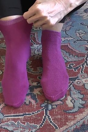First, the Socks Are Vacuumed, Then Scrubbed, and Then Covered in Cum, POV, JOI, Lady Victoria Valente
