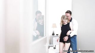 Fresh teen courtesan anal