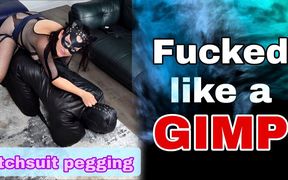 Fucked Like a Gimp Femdom Slave Pegging Strapon
