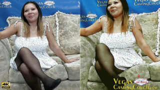 Wanita dewasa Latina BBW Reina Sakai dengan stoking bercinta di pantat dan mendapat orgasme anal