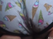 Tiny foot slave gets eaten by giantess if he doesnt massage her feet