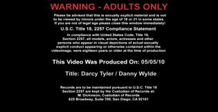 Darcy Tyler fucking in the living room with her natural tits