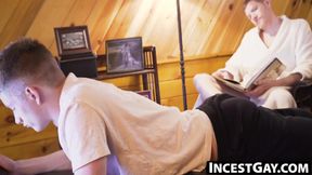 IncestGay.com - LeGrand Wolf plays with my butt before plugging it