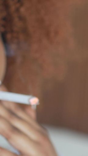 I Feel so Sexy Smoking! Being My Ashtray Is a Privilege... Open Big, Say Ahhhhh to Stepmommy!