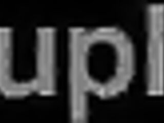 A beautiful woman with greenish-blue double ponytails was being severely exercised on the bed