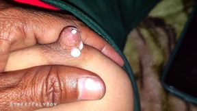 Rajasthani Indian Girl Neha Breast Milk in Small Pussy Cumshot