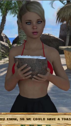 Lewd Island #7 - exploring the beach
