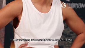 Dark, Cheerful Guy with Sensitive, Hard Nipples. Ep.1-4