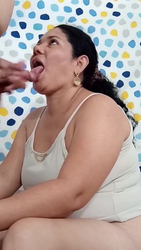 Emotional moment from &quot;Mature in panties&quot;