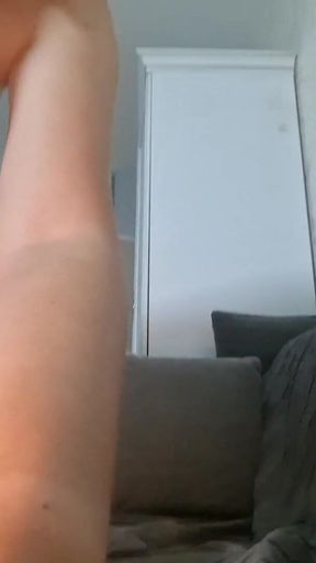 Exposed Butt and Bare Tits, Hairy Pussy